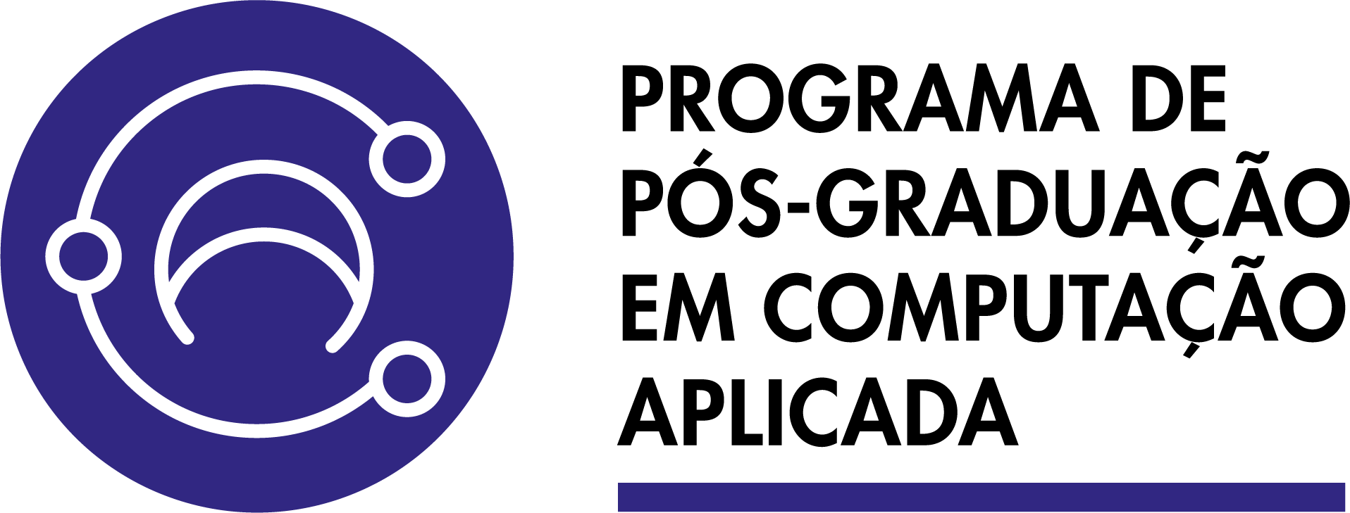 Logo do Programa de Pós-Graduação em Computação Aplicada